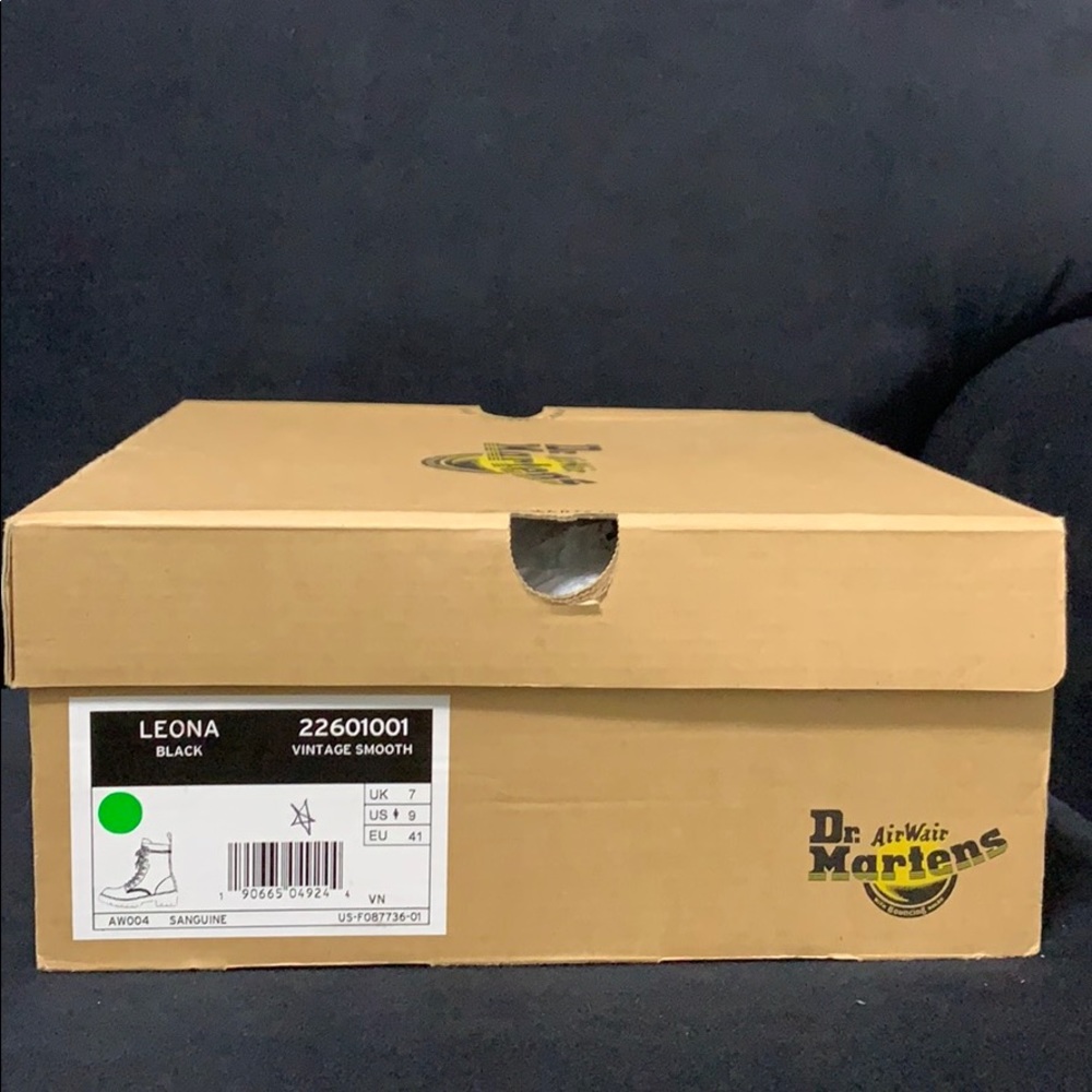 Dr. Martens - Leona Vintage Smooth Black - Picture 2 of 3